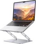 Foldable Aluminum Laptop Stand for 10-17.3" Laptops, Height Adjustable Portable by Orlian