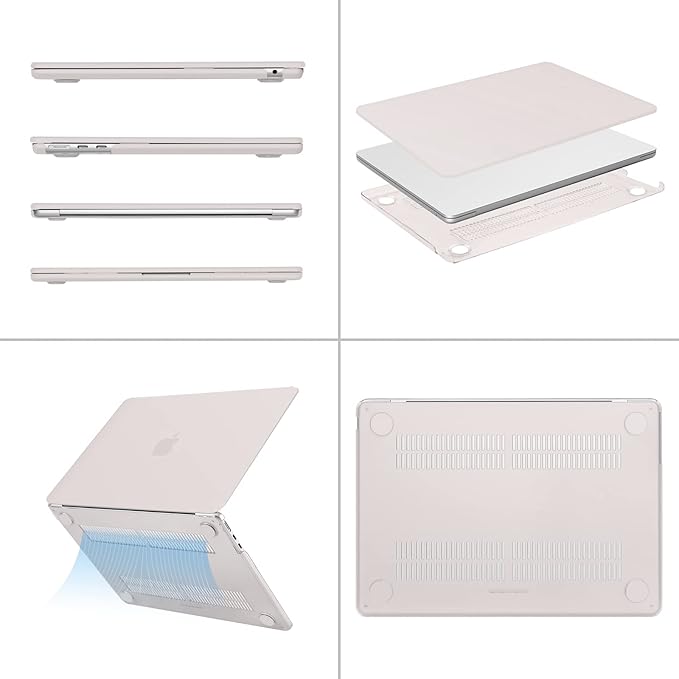 MOSISO Compatible with MacBook Air 13 inch Case 2025 2024 2023 2022 M4 A3240 M3 - Image 5