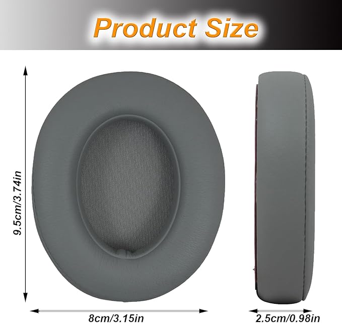 Replacement Ear Pads Cushions for Beats Studio（B0501、B0500），Beats Studio 2 & - Image 2
