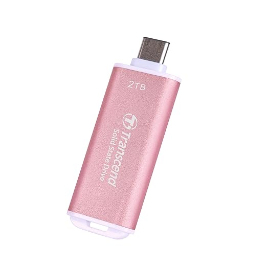 Transcend 2TB External SSD, USB 3.2 Gen2, Portable SSD - Image 2