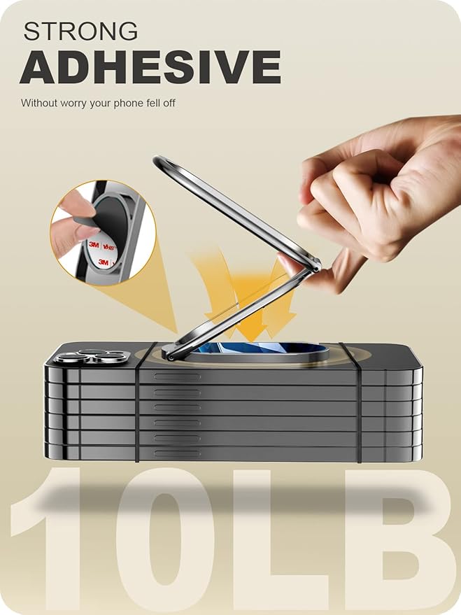 A-LuGei  &  Cell Phone Ring Holder Stand - Image 3