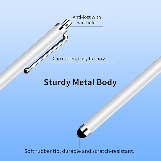 20 Pack Stylus Pen, Stylus Pen for Touchscreen High Precision and Sensitivity - Image 2