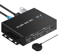 KVM Switch hdmi 1 Monitors 2 Computers 4K@60Hz, usb3.0 Devices Keyboard Mouse by newiedkvm