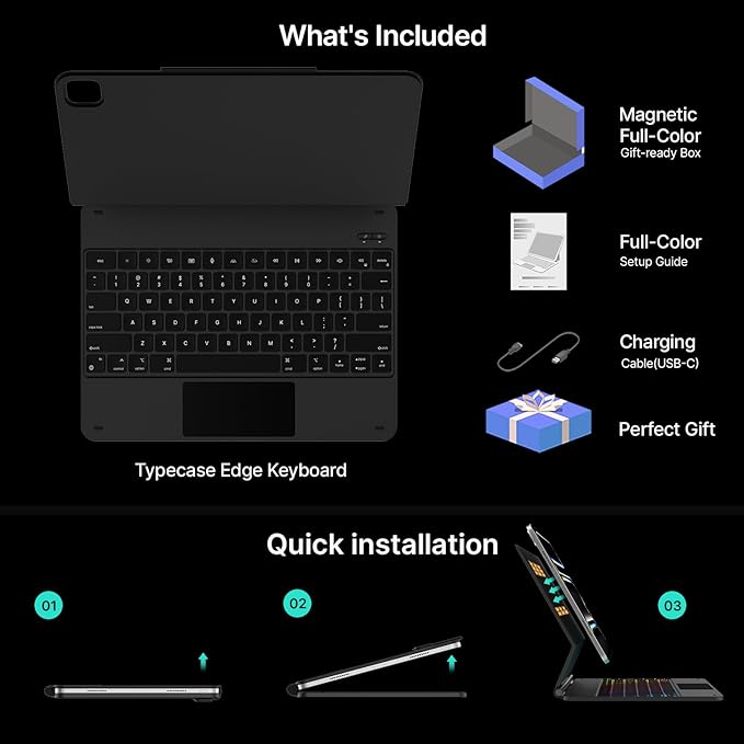 typecase Keyboard Case for iPad Pro 13-inch 2024, Magic Keyboard - Image 7