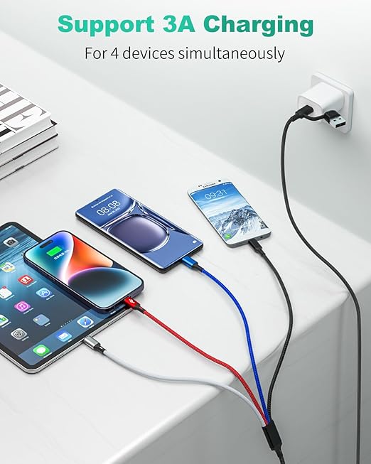 HanCenDa 4 in 2 Multi Charging Cable - Image 2