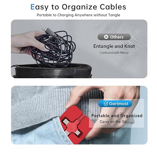2 Pcs 3 in 1 Retractable Multi Chargers Cable - Image 5