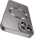 Magnetic for iPhone 14 Case Slim Soft Silicone Bumper Shockproof Metallic by LEKEVO