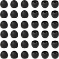 36 Pieces Medium Earbud Tips Soft and Comfortable Ear Bud Replacement Pieces by CYADCI