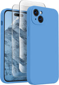FireNova Designed for iPhone 15 Plus Case, Silicone Case with, Soft by FireNova