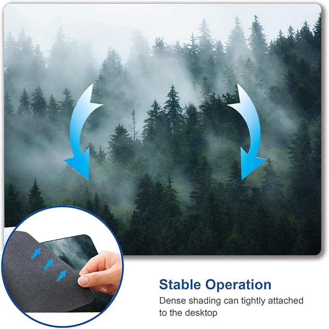 Hokafenle Mouse Pad, Square Personalized Computer Mouse Pads - Image 6