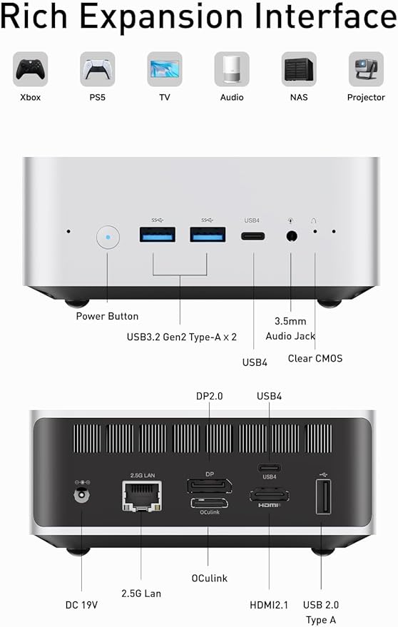 MINISFORUM AI Mini PC M1 Pro-125H - Image 7