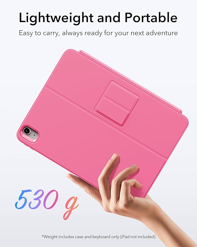 ESR iPad 11th 2025/10th Gen Flex Keyboard Case, Ultra-Light Magnetic Detachable - Image 7