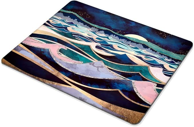 Moonlit Ocean Mouse pad Customized Mousepad Non-Slip Rubber Base Mouse Pads - Image 4