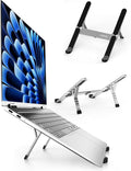 Junfire Foldable Laptop Stand for Travel, Aluminum Stable Ergonomic Laptop Riser by Junfire