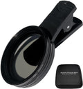EMVANV 52mm Clip-on CPL Phone Camera Lens Filter, Phone Lens Filter Kit by EMVANV