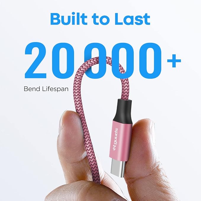 etguuds 6.6ft USB A to USB C Cable 3A Fast Charging, - Image 5
