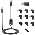 FARSENSE USB C to DC Adapter, Barrel PD Trigger Cable by FARSENSE