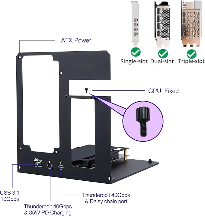 eGPU Enclosure Dock Compatible - Image 4
