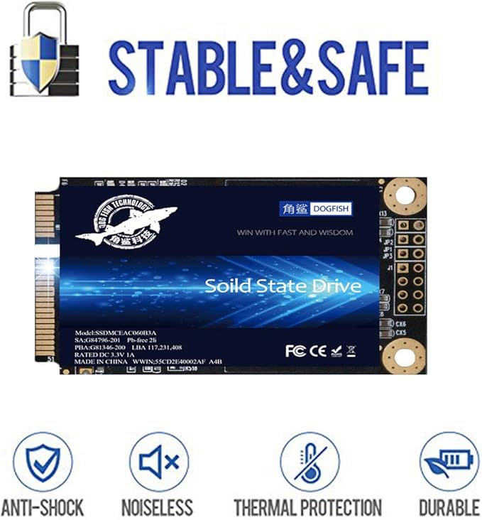 SSD mSATA 1TB Dogfish Internal Solid State Drive High Performance Hard Drive - Image 5