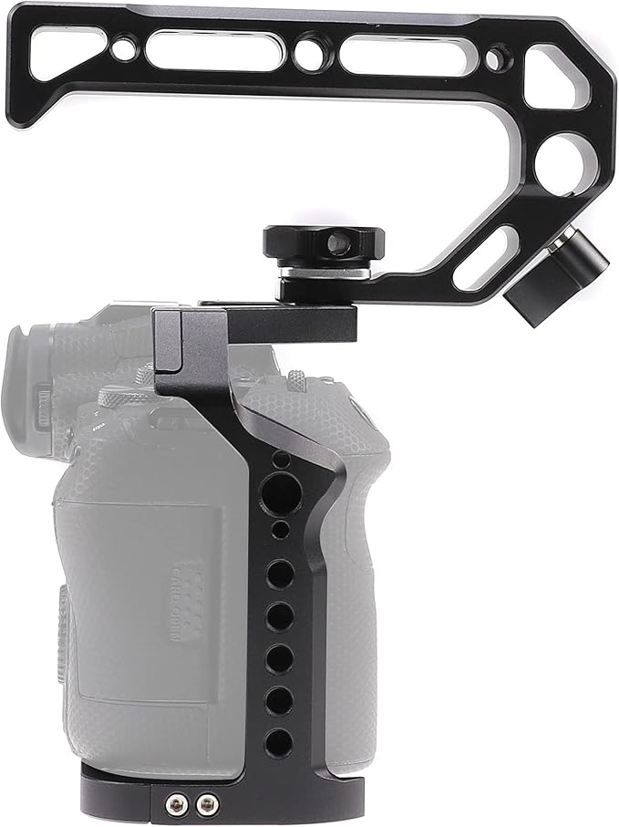 Hersmay R5 R6 Cage with Top Handle, Aluminium Alloy Camera Cage - Image 5