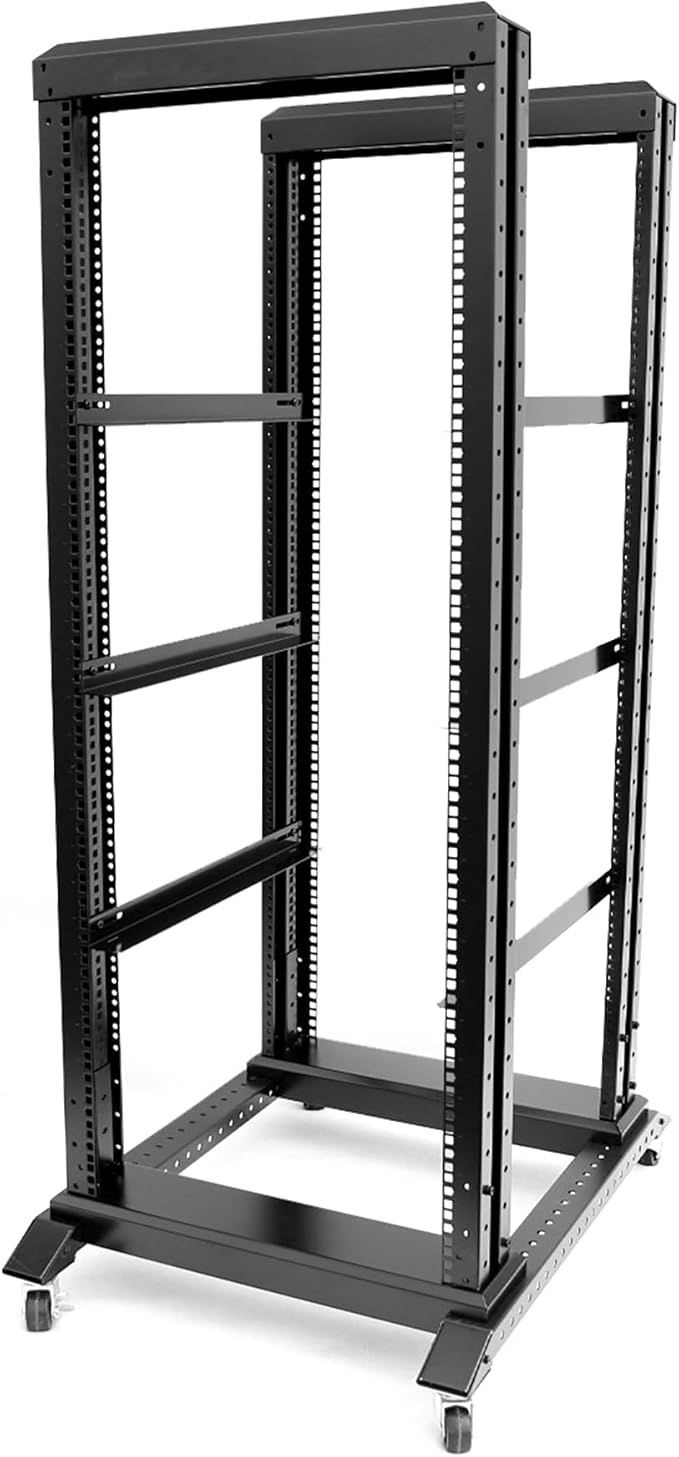 27U Server Rack/4-Post 19in Network Rack/Open Frame Rack by GlobalRack