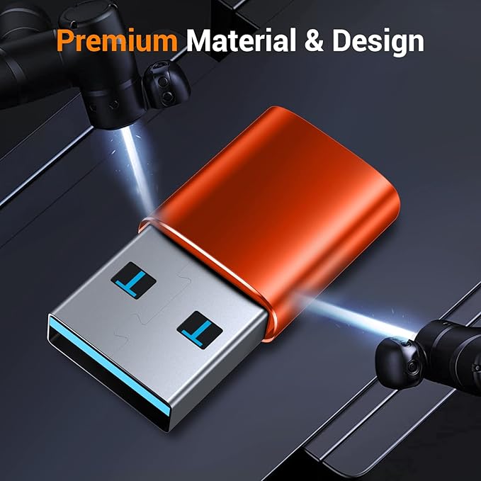   USB to USB C Adapter, USB C Male to USB 3.0 Female - Image 4