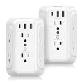 USB Wall Charger, Surge Protector, 6 Outlet Extender by VINTAR