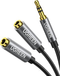 UGREEN Headphone Splitter 3.5mm Audio Stereo Y Splitter Aux Extension Cable by UGREEN