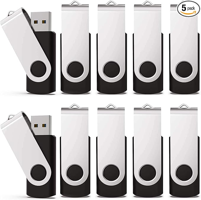 KEXIN 128GB Flash Drive 10 Pack 3.0 Flash Drive Bulk USB Thumb Drive 128 GB USB by Home