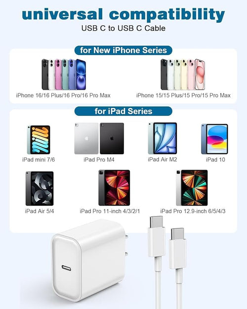 10FT Apple iPhone 16 Charger - Image 2