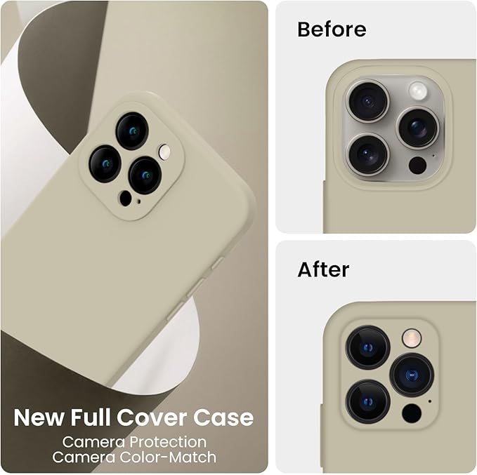 FireNova Designed for iPhone 15 Pro Max Case, Silicone Upgraded Phone Case with - Image 3