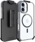 BELTRON Belt Case for iPhone 16 Plus, Slim Protective Transparent Case & by BELTRON