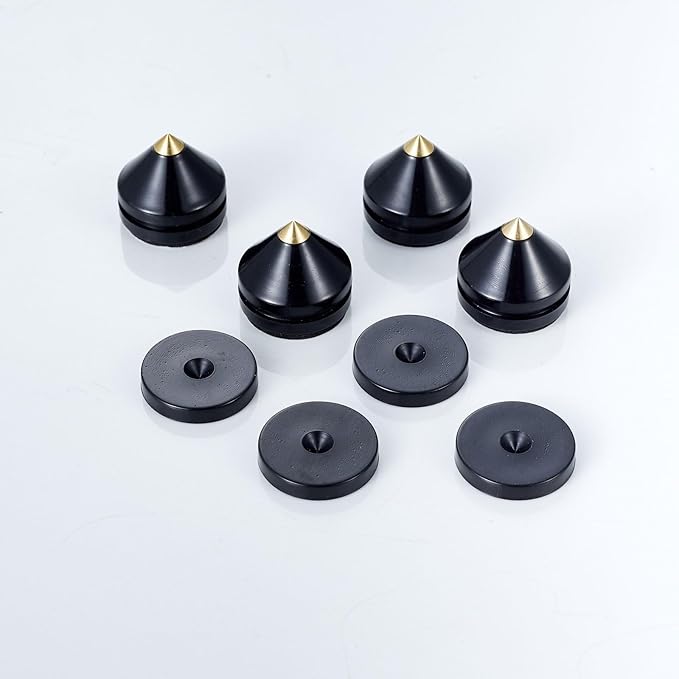 Speaker Spikes Floor Protectors 8pcs, Light Weight Shockproof Speaker Isolation - Image 5