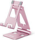 Cell Phone Stand for Desk, Adjustable Desktop Phone Holder Stand, Foldable by Aoviho