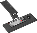yeshine Under Desk Keyboard Tray Slide Out, Height Adjustable Computer Keyboard by yeshine