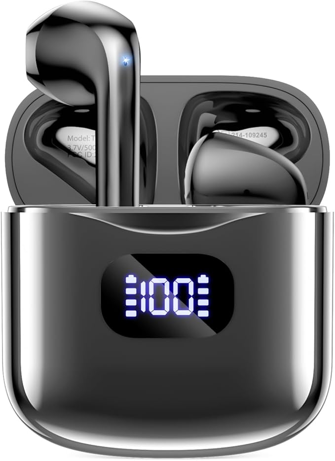 Wireless Earbuds Bluetooth 5.3 Ear Buds, 40Hrs Playtime Stereo Sound, IPX7 by KTGEE