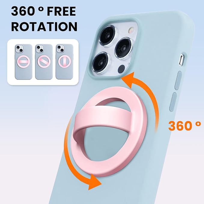 Magnetic Silicone Ring Grip Phone Holder, Loop Grip Phone Holder, Magnetic - Image 3