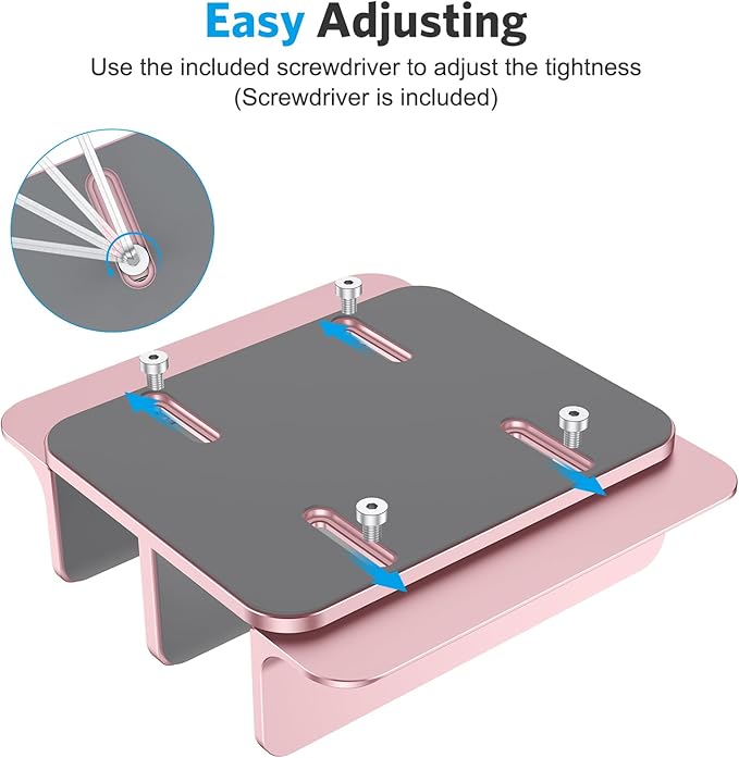 OMOTON Vertical Laptop Stand, Double Desktop Stand Holder - Image 5