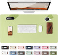 YSAGi Leather Desk Protector, Office Mat, Large Mouse Mat, Non-Slip PU Leather by YSAGi
