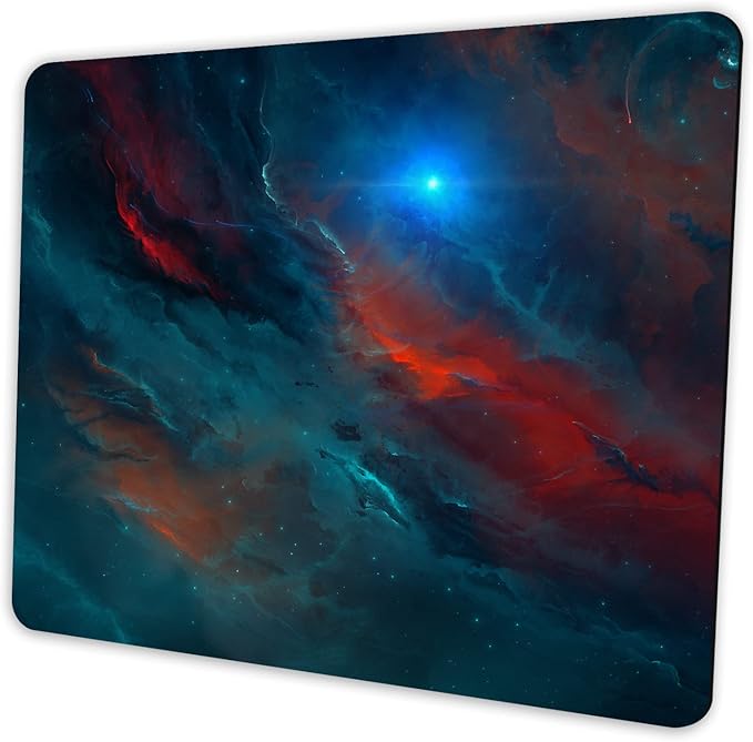Galaxy Mouse Pad Personalized Design, Non-Slip Surface, Rubber Base, Small by Shalysong