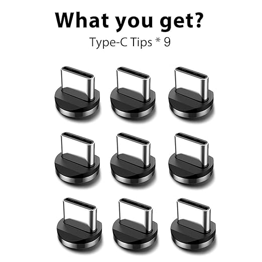 Magnetic Connector Tips Head for Type C Android Devices, Magnetic Phone Cable - Image 5