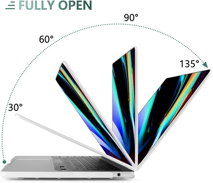 MEEgoodo Case for M4/M3/M2 MacBook Air 13.6 inch Case 2025 2024 2022, Fit Model - Image 8