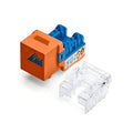 trueCABLE Cat6 Keystone Jack, Unshielded, 90 Degree Punch-Down, PoE++ 100W by trueCABLE