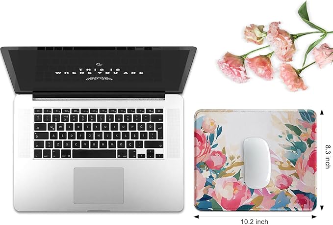 JIKIOU 3 Pack Mouse Pad with Stitched Edge, Comfortable Mouse Pads with - Image 2