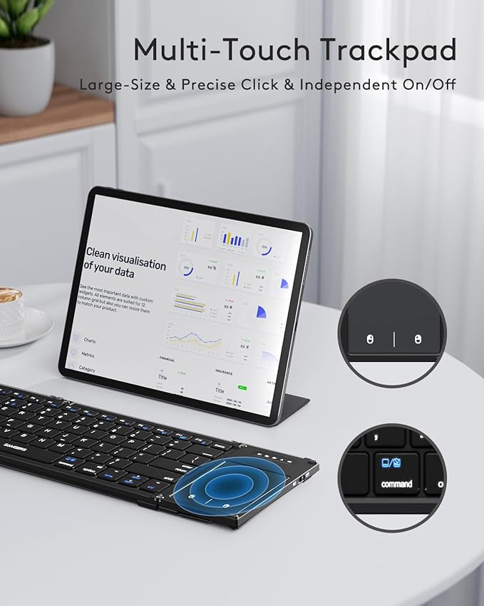 Samsers Foldable Bluetooth Keyboard - Image 3