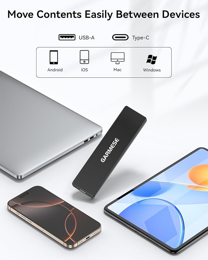 External SSD 512GB Portable SSD Speed Up to 1000MB/s USB 3.2 Gen 2, External - Image 3
