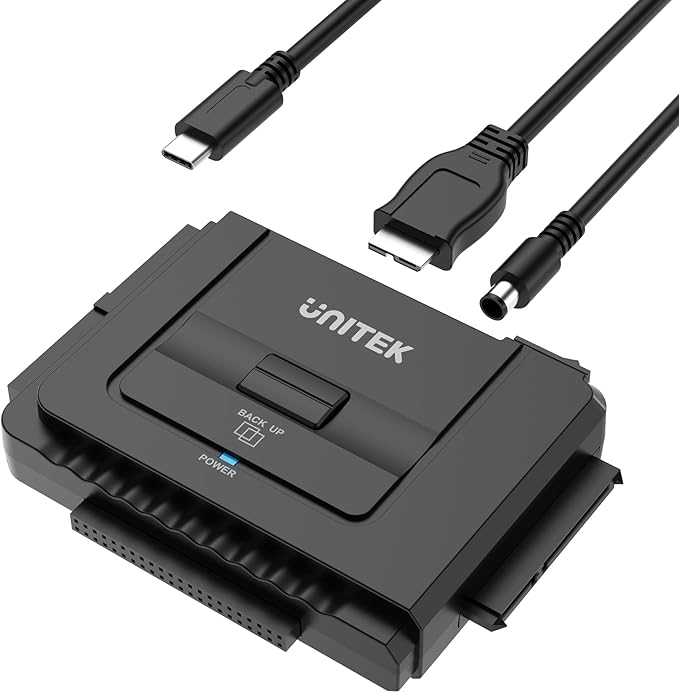 Unitek USB C to IDE and SATA Converter External Hard Drive Adapter Kit by Unitek