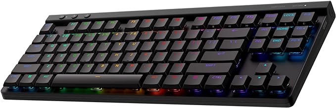 Logitech G515 Lightspeed TKL Low Profile Wireless Gaming Keyboard, LIGHTSYNC RGB by LogitechG