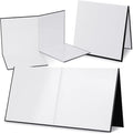 Zhanmai 4 Pcs Folding Blank Game Board, Blank Quad Fold Dry Erase Battle by Zhanmai