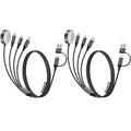 4-in-2 Multi Charging Cable for Apple Watch Charger/Samsung/iPhone Charger by HitfineLLC